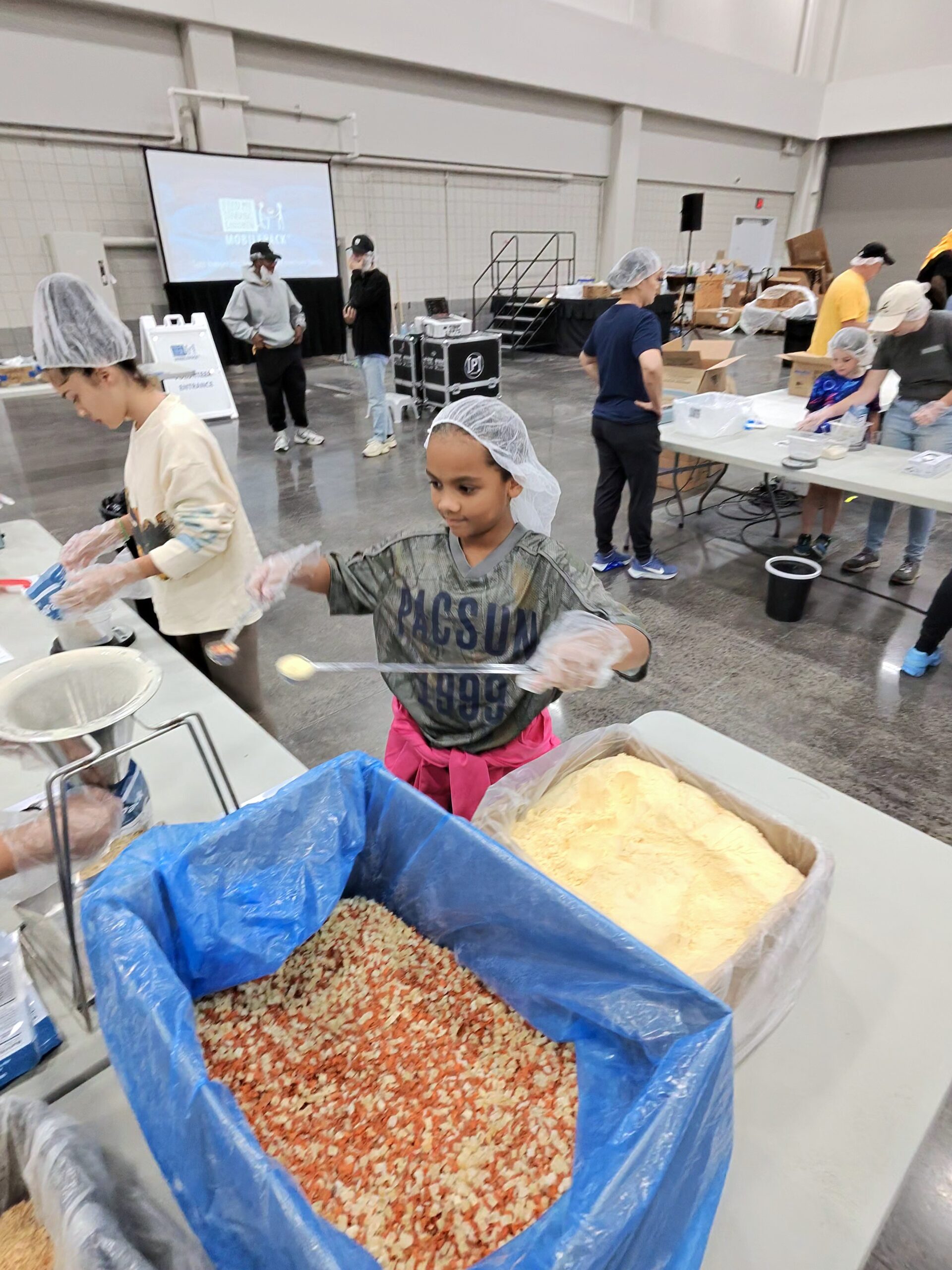 It was an Honor for BODCAST to serve along 12Stone Church helping pack 1 million meals for families in need across the Globe 🌎